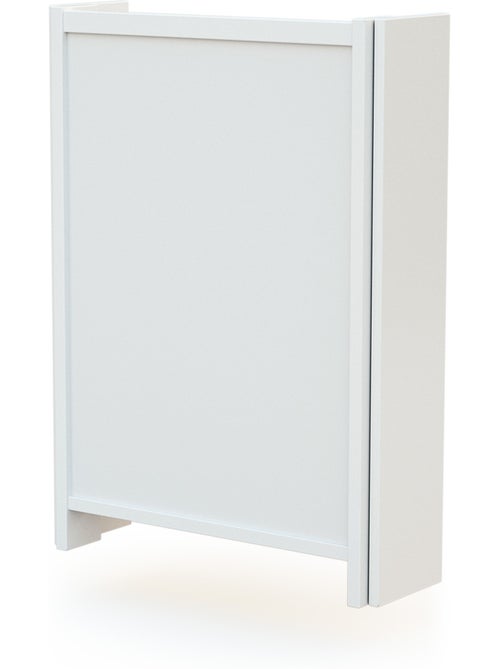 At4 - fasciatoio pieghevole a parete/muro con materasso eazy legno - bianco - 78 x 56 x 78 cm - Kiabi At4 - fasciatoio pieghevole a parete/muro con materasso eazy legno - bianco - 78 x 56 x 78 cm - Kiabi