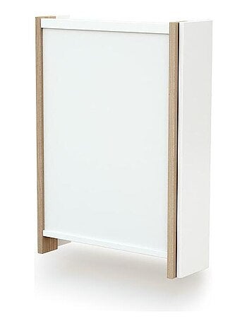 AT4 - Fasciatoio pieghevole a parete/muro EAZY legno - Bianco - 78 x 56 x 78 cm