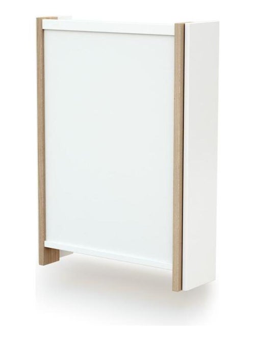 AT4 - Fasciatoio pieghevole a parete/muro EAZY legno - Bianco/Faggio - 78 x 56 x 78 cm - Kiabi