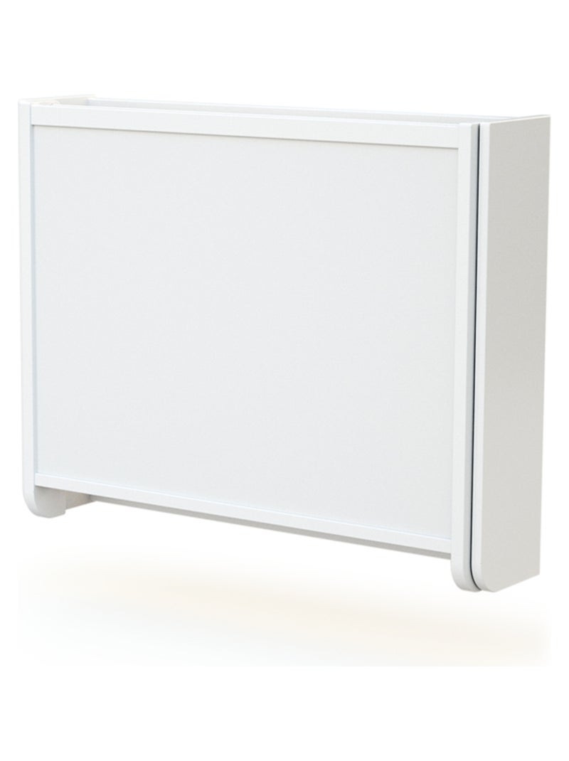 AT4 - Fasciatoio pieghevole a parete/muro SORA legno - Bianco - 83 x 66 x 66 cm Bianco - Kiabi