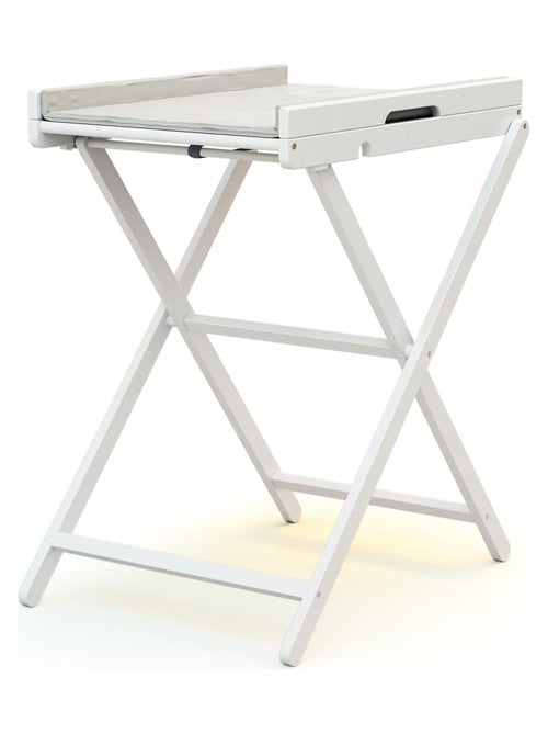 AT4 - Fasciatoio pieghevole PALA legno - Bianco - 58 x 78 x 91 cm - Kiabi