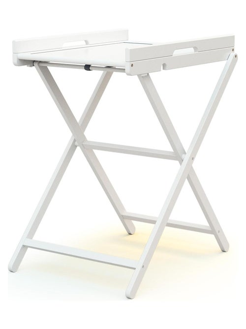 AT4 - Fasciatoio pieghevole PALA legno - Bianco - 58 x 78 x 91 cm - Kiabi