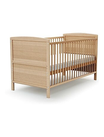 AT4 - Lettino bambini evolutivo LUNA legno - Bianco - 70 x 140 - 144 x 74,5 x 79 cm