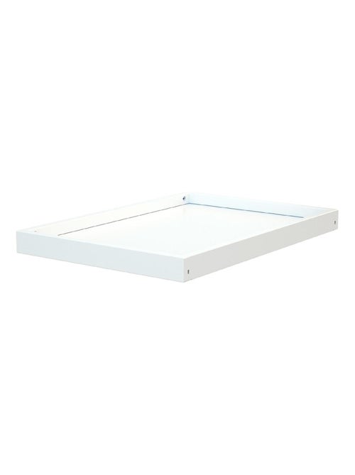 AT4 - Ripiano del fasciatoio LIMA legno - Bianco - 72 x 55 x 5,50 cm - Kiabi AT4 - Ripiano del fasciatoio LIMA legno - Bianco - 72 x 55 x 5,50 cm - Kiabi