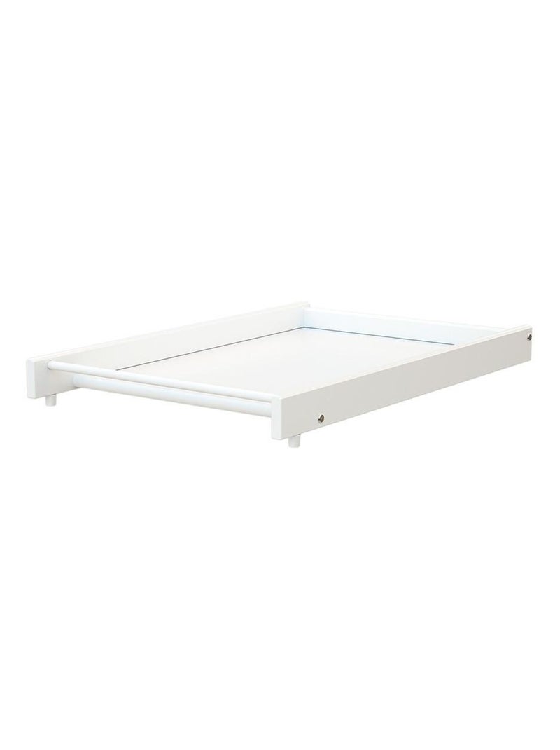 AT4 - Ripiano fasciatoio rimovibile per lettino MONA legno - Bianco - 60x120/70x140 cm Bianco - Kiabi
