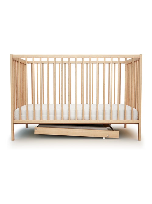 AT4 - Ripiano fasciatoio rimovibile per lettino MONA legno - Faggio verni - 60x120/70x140 cm - Kiabi