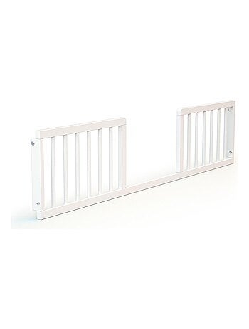 AT4 - Sponda lettino bambini SEREN legno - Bianco- 140 x 4 x 32 cm
