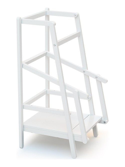 AT4 - Torre di osservazione bambini ESSENTIEL legno - Bianco - 44 x 48,5 x 90 cm - Kiabi