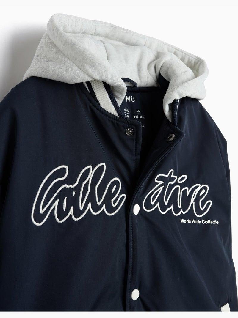 Attentatore incappucciato, mo fashion Blu - Kiabi