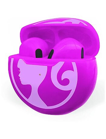 Auricolari Bluetooth Barbie con custodia per la ricarica