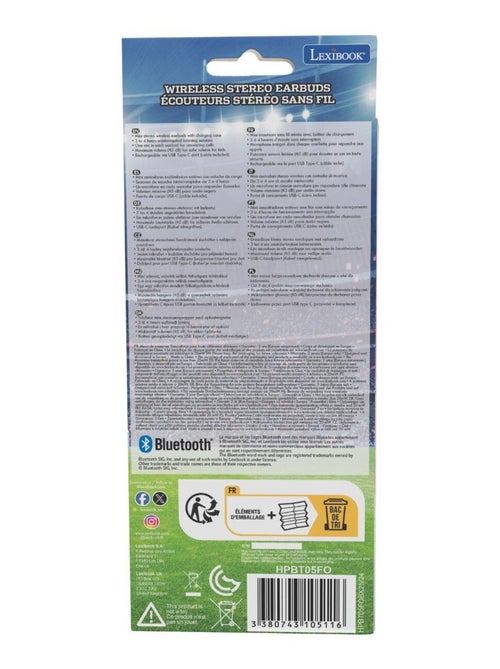 Auricolari Bluetooth da calcio con custodia per la ricarica - Kiabi