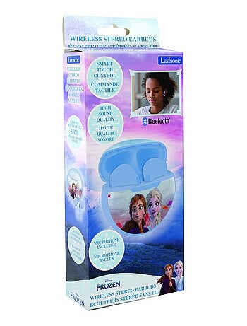 Auricolari Bluetooth Frozen con custodia per la ricarica