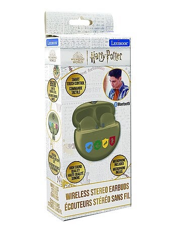 Auricolari Bluetooth Harry Potter con custodia per la ricarica
