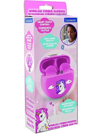 Auricolari Bluetooth Unicorno con custodia per la ricarica