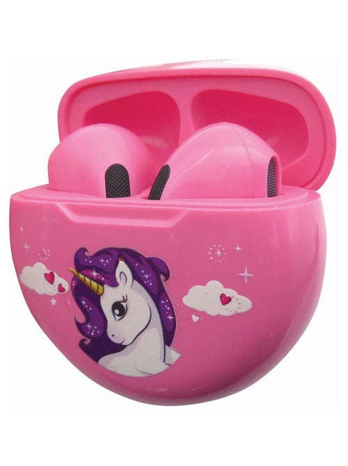 Auricolari Bluetooth Unicorno con custodia per la ricarica - Kiabi