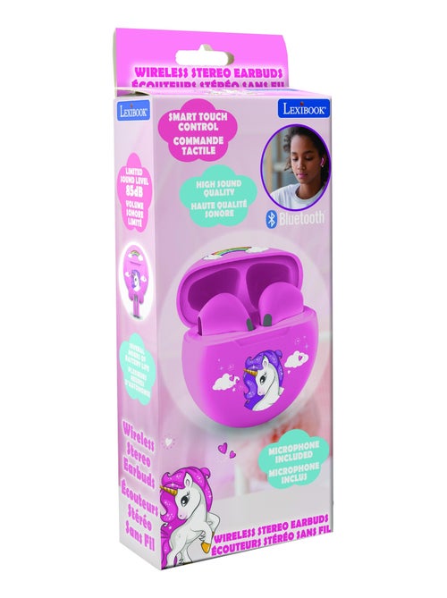 Auricolari Bluetooth Unicorno con custodia per la ricarica - Kiabi