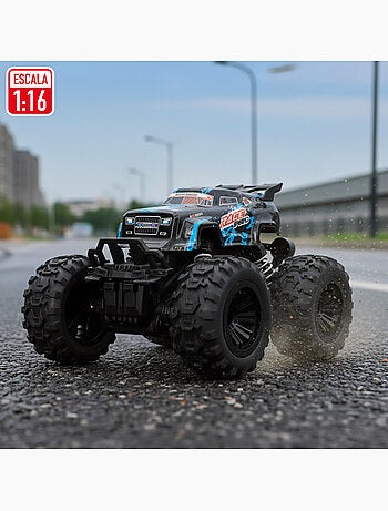 Auto fuoristrada telecomandata con ruote grandi ad alta aderenza 1:16 speed & go