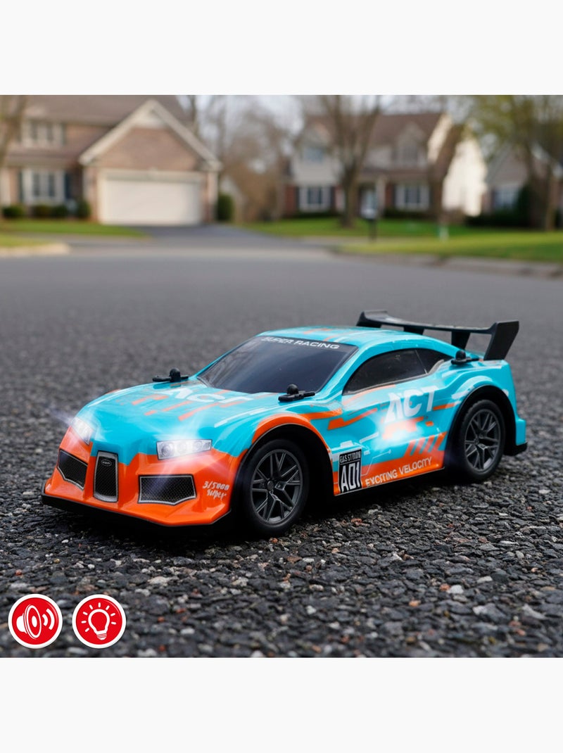 Auto radiocomandata con luci e suoni 1:16 speed & go N/D - Kiabi