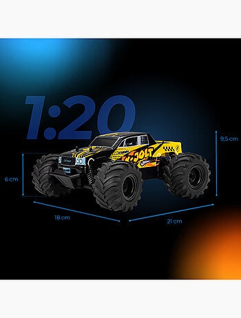 Auto radiocomandata OVERMAX X-Jolt - Fuoristrada - 20 km/h - 30 min - Scala 1:20