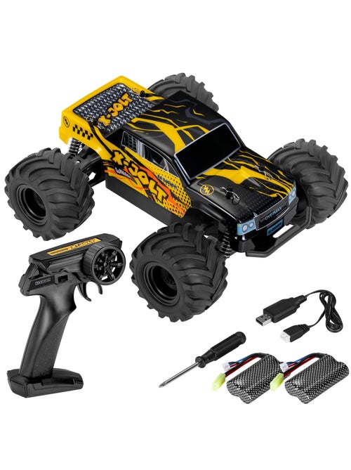 Auto radiocomandata OVERMAX X-Jolt - Fuoristrada - 20 km/h - 30 min - Scala 1:20 - Kiabi Auto radiocomandata OVERMAX X-Jolt - Fuoristrada - 20 km/h - 30 min - Scala 1:20 - Kiabi