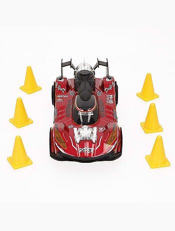 Auto radiocomandata xtreme drift con accessori, scala 1:18 speed & go