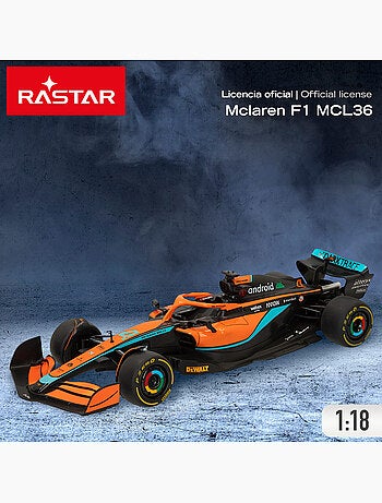 Auto rc rastar f1 2022 mclaren mcl36 1:18