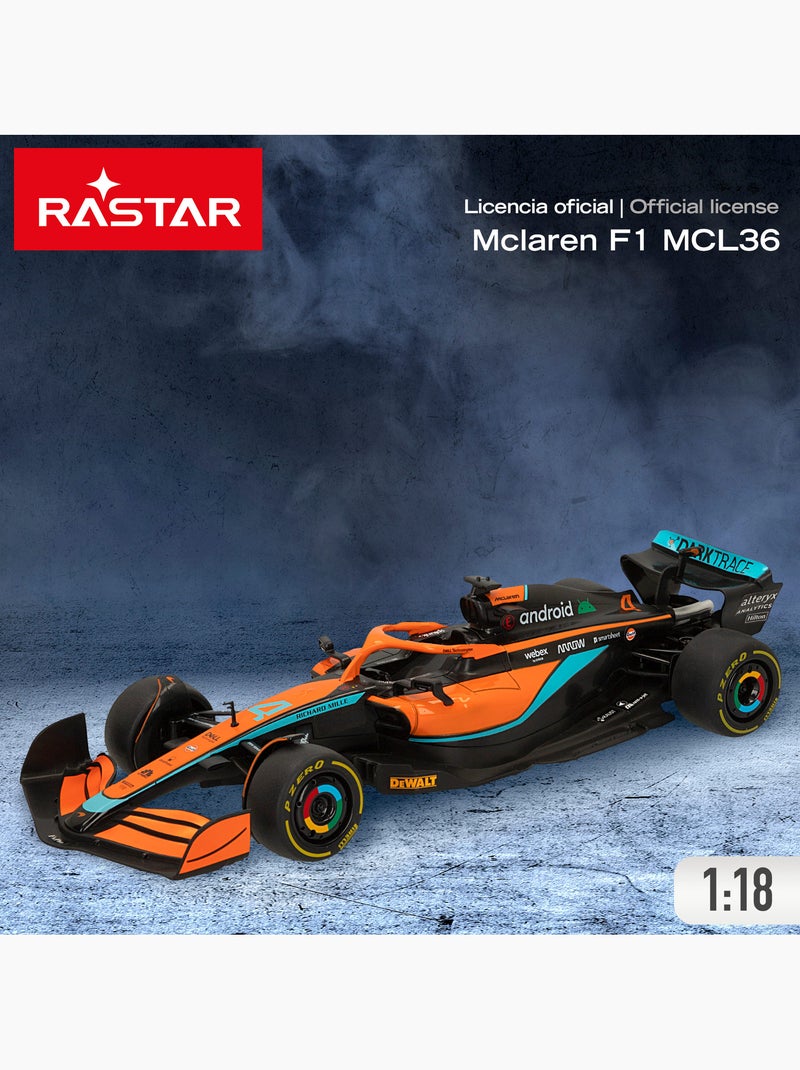 Auto rc rastar f1 2022 mclaren mcl36 1:18 N/D - Kiabi