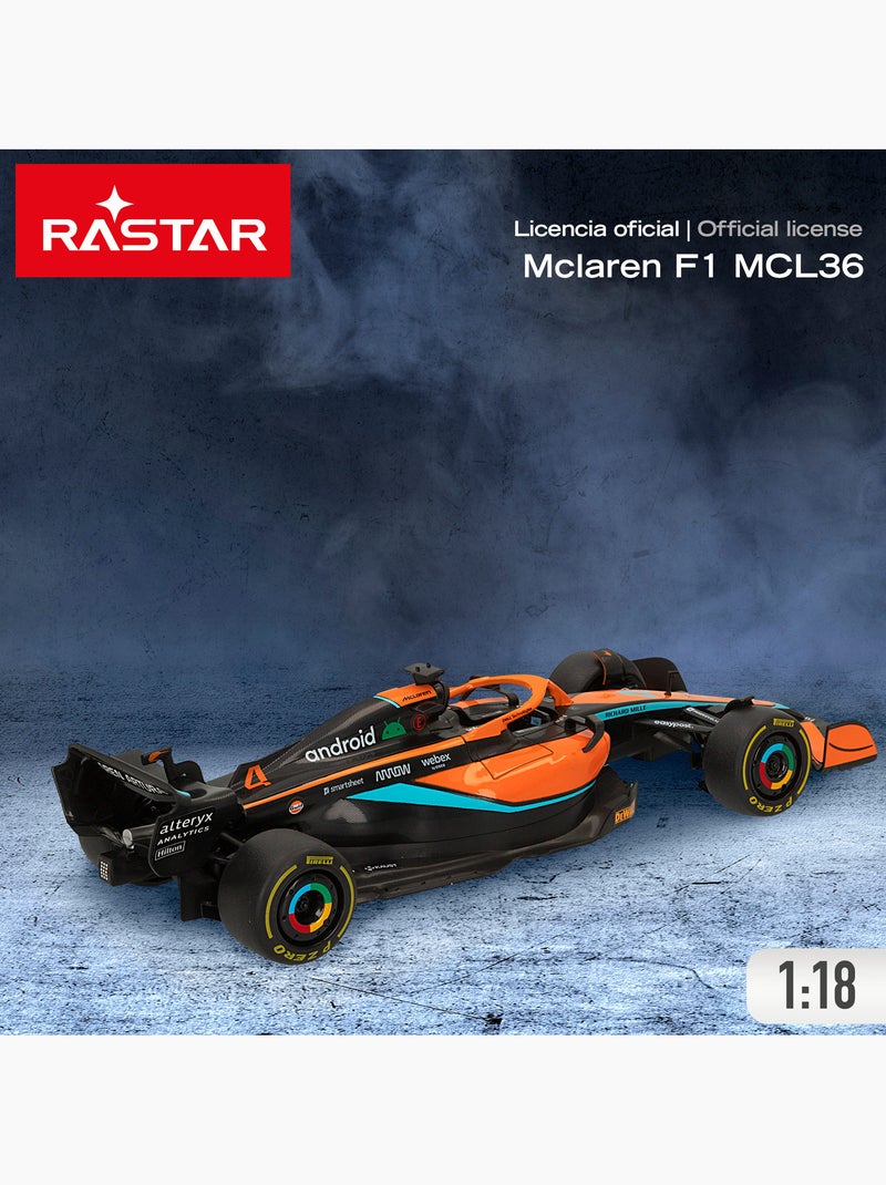 Auto rc rastar f1 2022 mclaren mcl36 1:18 N/D - Kiabi