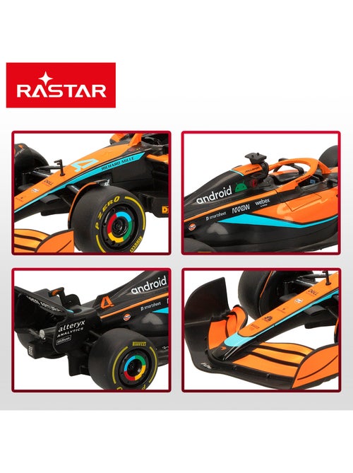 Auto rc rastar f1 2022 mclaren mcl36 1:18 - Kiabi