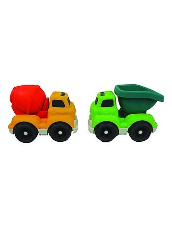 Auto scorrevoli Pacchetto di veicoli per attrezzature pesanti 18*11*13cm (2 pezzi)