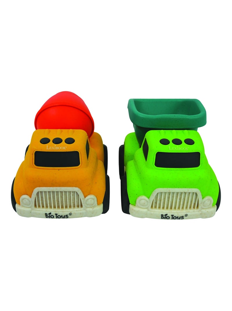 Auto scorrevoli Pacchetto di veicoli per attrezzature pesanti 18*11*13cm (2 pezzi) Multicolore - Kiabi