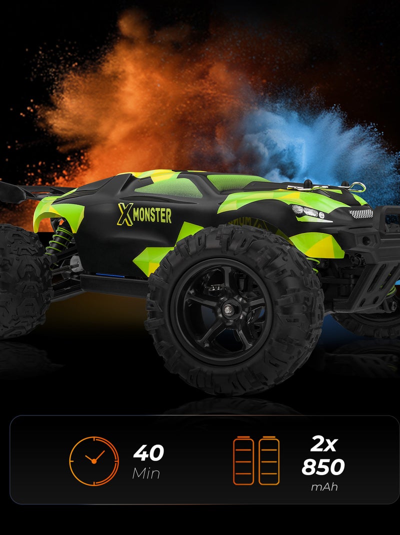 Auto telecomandata - Overmax - X-Monster 3.0 - velocità fino a 45 km/h Verde - Kiabi