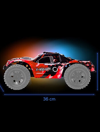 Auto telecomandata OVERMAX Hooligan 2.0 - Velocità 35 km/h - Autonomia 100 metri - Trasmissione 4x4