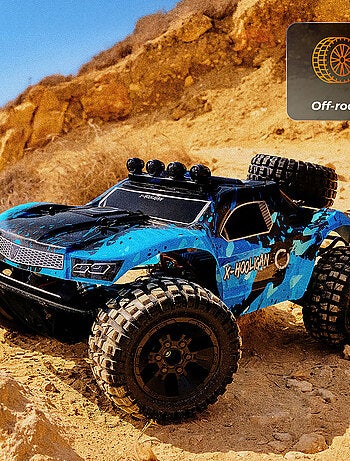 Auto telecomandata OVERMAX Hooligan 2.0 - Velocità 35 km/h - Autonomia 100 metri - Trasmissione 4x4