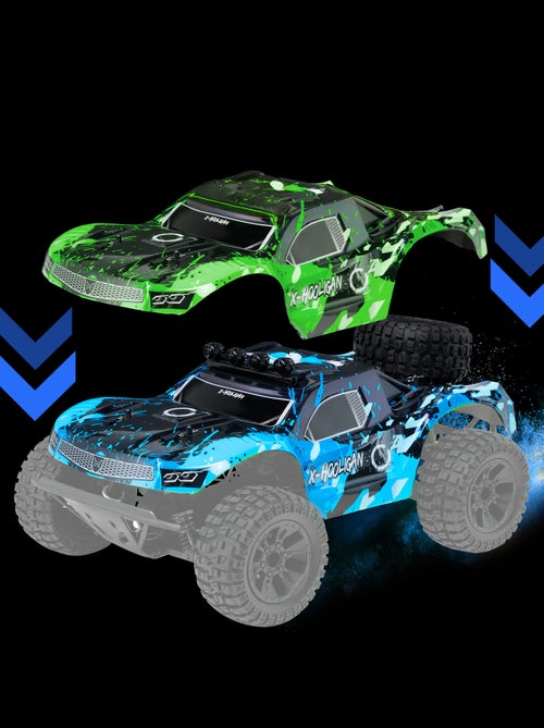 Auto telecomandata OVERMAX Hooligan 2.0 - Velocità 35 km/h - Autonomia 100 metri - Trasmissione 4x4 - Kiabi