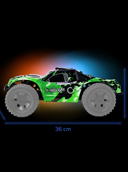 Auto telecomandata OVERMAX Hooligan 2.0 - Velocità 35 km/h - Autonomia 100 metri - Trasmissione 4x4 - Kiabi