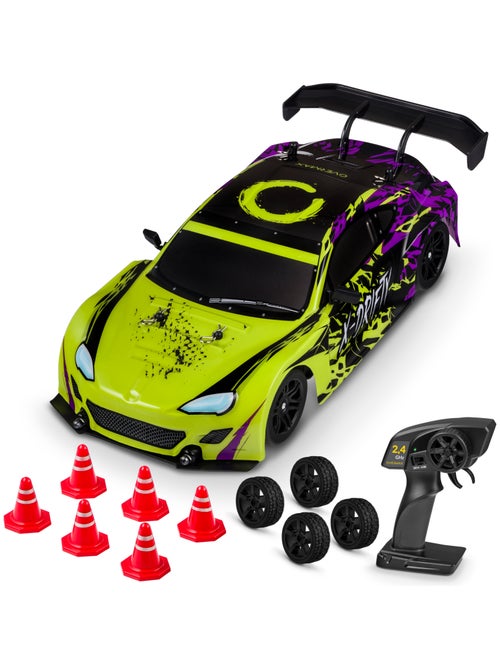 Auto telecomandata OVERMAX X-Drifty - 20 km/h - 4x4 - Luci a LED - Kiabi