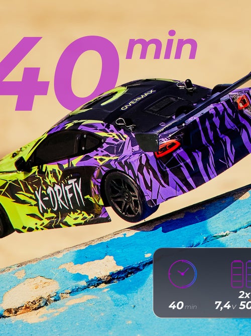 Auto telecomandata OVERMAX X-Drifty - 20 km/h - 4x4 - Luci a LED - Kiabi