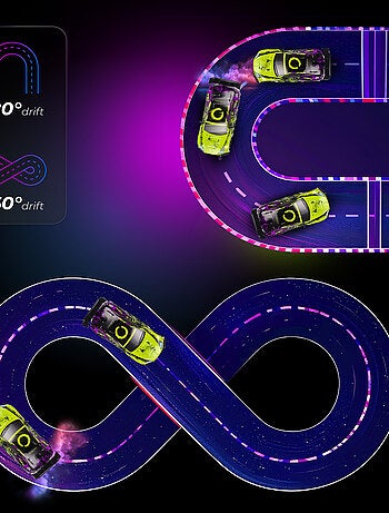 Auto telecomandata OVERMAX - X-Tireburner - 2 carrozzerie - Luci a LED - Durata della batteria 40 mi