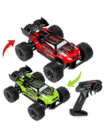 Auto telecomandata OVERMAX X-Strike - 30 km/h - Luci a LED - Trazione 4x4 - 20 min