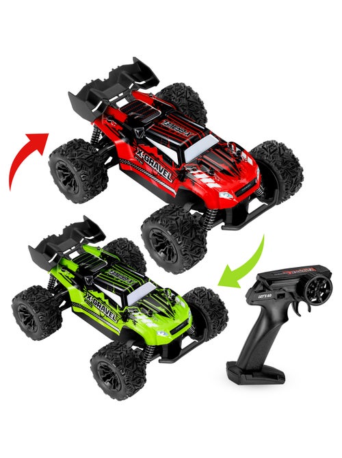 Auto telecomandata OVERMAX X-Gravel - 2 carrozzerie - Fuoristrada - 20 km/h - 30 min - Kiabi