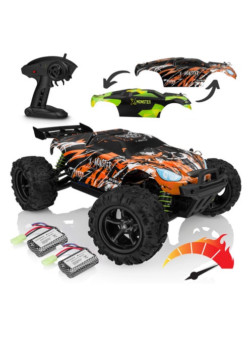 Auto telecomandata OVERMAX X-Monster 3.5 RC - 30 km/h - 4x4 - 40 min - 2 x carrozzeria - Kiabi