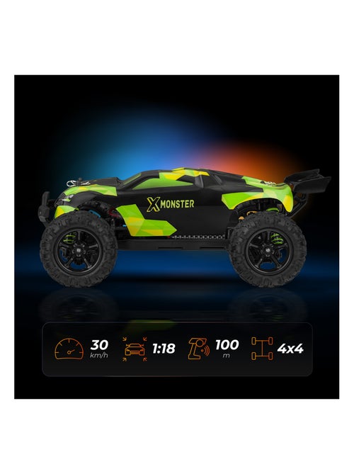 Auto telecomandata OVERMAX X-Monster 3.5 RC - 30 km/h - 4x4 - 40 min - 2 x carrozzeria - Kiabi