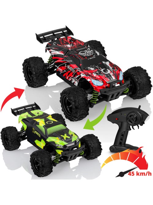 Auto telecomandata OVERMAX X-Monster 3.5 RC - 30 km/h - 4x4 - 40 min - 2 x carrozzeria - Kiabi