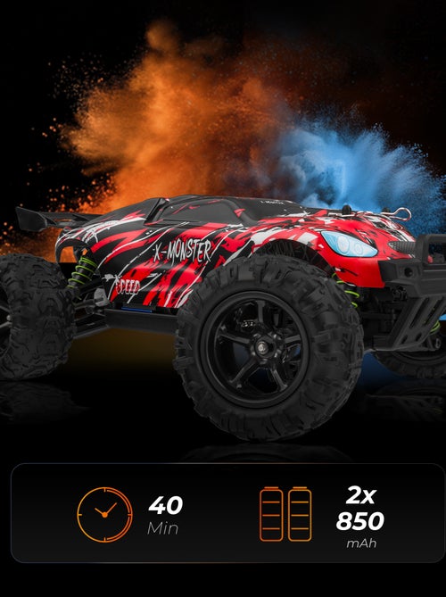 Auto telecomandata OVERMAX X-Monster 3.5 RC - 30 km/h - 4x4 - 40 min - 2 x carrozzeria - Kiabi