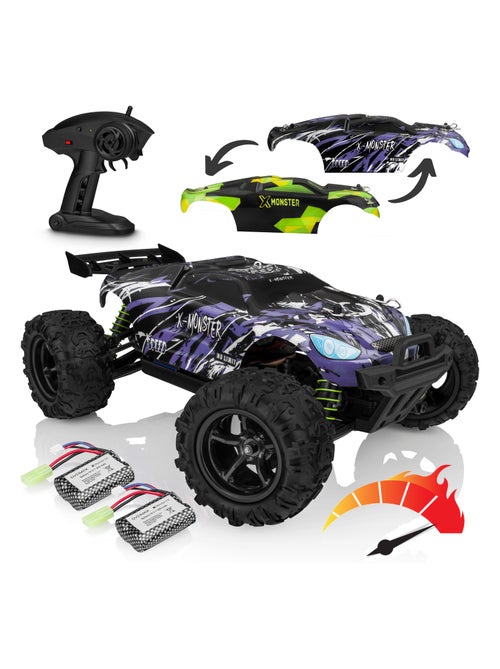 Auto telecomandata OVERMAX X-Monster 3.5 RC - 30 km/h - 4x4 - 40 min - 2 x carrozzeria - Kiabi