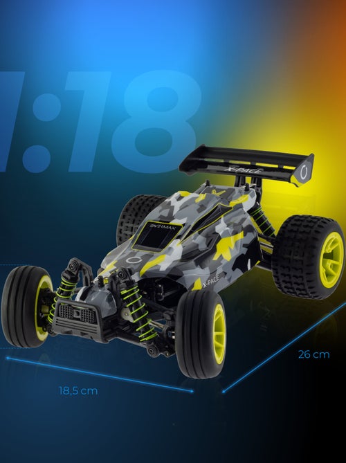 Auto telecomandata OVERMAX X-Pace 4x4 - 30 km/h - Luci a LED - Kiabi