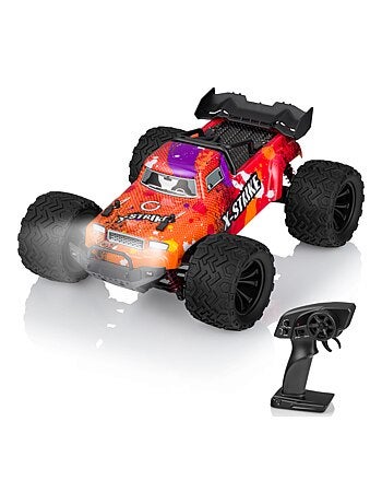 Auto telecomandata OVERMAX X-Strike - 30 km/h - Luci a LED - Trazione 4x4 - 20 min