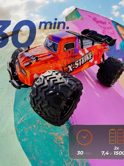 Auto telecomandata OVERMAX X-Strike - 30 km/h - Luci a LED - Trazione 4x4 - 20 min - Kiabi