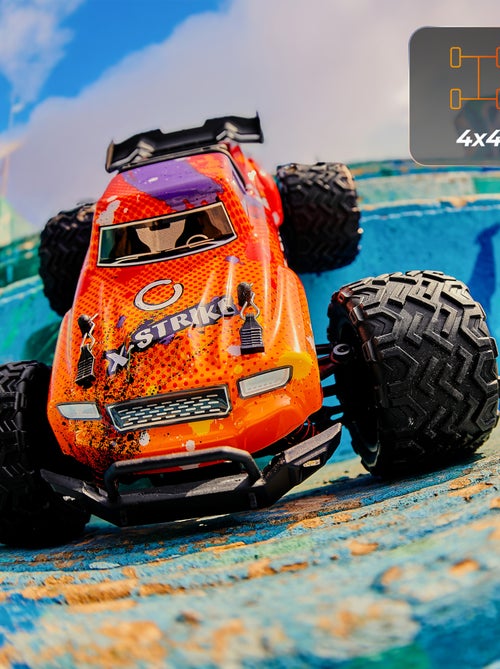 Auto telecomandata OVERMAX X-Strike - 30 km/h - Luci a LED - Trazione 4x4 - 20 min - Kiabi